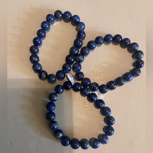 Glass bead bracelets